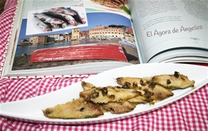 Boquerones Gratinados Al  Estilo Italiano
