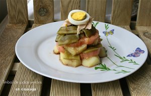 Timbal De Judías Verdes En Ensalada
