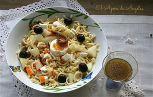 Ensalada De Fideuá Con Vinagreta De Limonada
