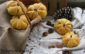 Calabazas De Pan  (panecillos De Calabaza ) 
