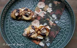 Tostas  Templadas De Manzana Y Foie
