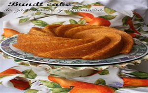 Bundt Cake De Zanahoria Y Almendra ( Sin Grasa)
