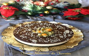 Tarta Mousse De Turrón
