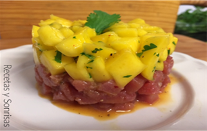 Tartar De Atún Con Mango
