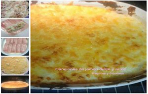 Canelones De Jamón Dulce Y Arroz
