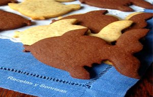 Galletas Integrales Con Y Sin Chocolate
