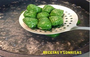 Ñoquis O Gnocchi  De Espinacas
