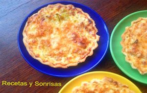 Quiches  De Puerros Y Vieiras
