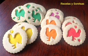 Galletas Dos Colores
