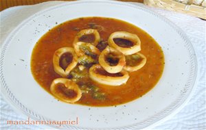 Calamares En Salsa A La Malagueña
