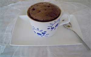 Mug Cake De Nocilla De Dos Chocolates.
