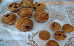 Muffins De Canela Y Frutos Rojos.
