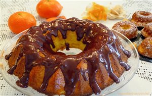 Bundt Cake De Mandarinas Y Chocolate
