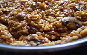 Arroz Rápido Con Setas Y Caldo Aneto  
