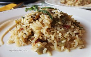 Arroz Con Alcachofas Y Bacón De Fernando Canales
