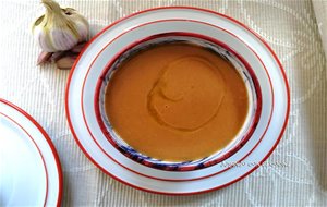 Crema De Sopa De Ajo
