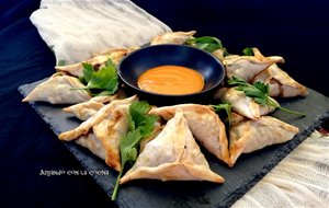 Bocaditos (empanadillas) De Setas, Jamón Y Manzana
