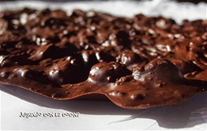 Turrón De Chocolate Y Avellanas Rústico - Tradicional Y Thermomix
