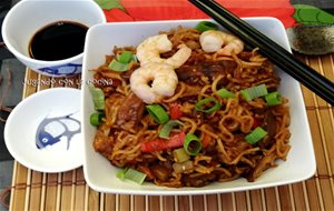 Yakisoba De Verduras Y Langostinos Express
