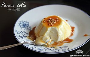 Panna Cotta Con Caramelo
