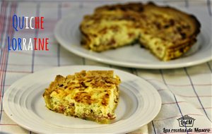 Quiche Lorraine (quiche De Beicon Y Queso)
