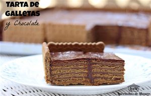 Tarta De Galletas Y Chocolate
