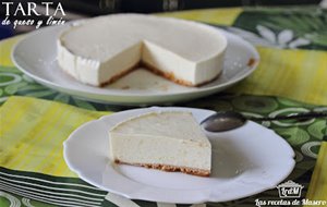 Tarta De Queso Y Limón
