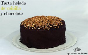Tarta Helada De Vainilla Y Chocolate
