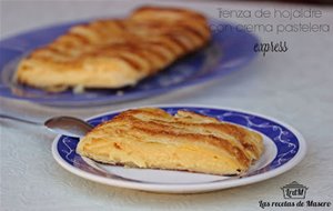 Trenza De Hojaldre Con Crema Pastelera Express
