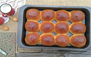 Bollitos De Leche {con Bebida De Soja}
