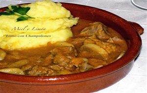 Lomo Con Champiñones
