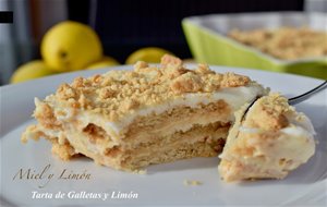 Tarta De Galletas Y Limón

