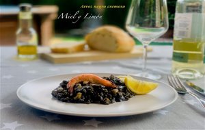 Arroz Negro Cremoso
