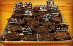 "muerte Por Chocolate" Para Mesa Dulce De Todos Los Santos O Halloween
