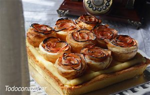 Tarta De Rosas De Manzana
