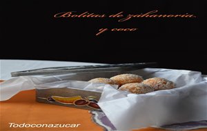 Bolitas De Zanahoria Y Coco
