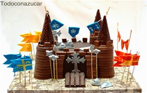 Tarta De Chocolate Castillo Medieval
