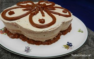 Tarta Flor De Dulce De Leche
