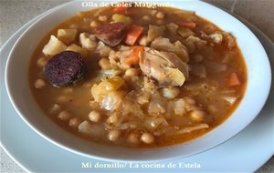 Olla De Coles Malagueña.
