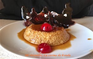 Flan De Vainilla Con Caramelo Crujiente, Para Un Rey Desnudo.
