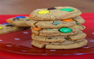 Monster Cookies, Con M&ms Y Chips De Chocolate
