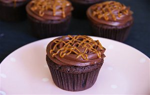 Cupcakes De Chocolate Y Dulce De Leche
