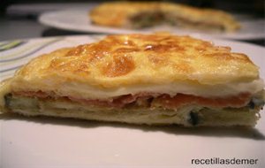 Tortilla De Berenjenas, Jamon Y Queso
