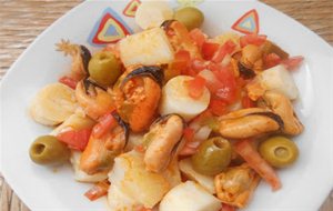 395&#176; Receta: Ensalada De Patatas Y Mejillones En Escabeche
