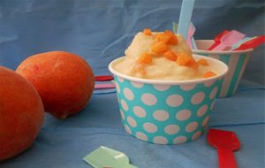 396&#176; Receta: Helado Casero De Coco Y Melocoton, Con Base De Yogur (con Y Sin Heladera)
