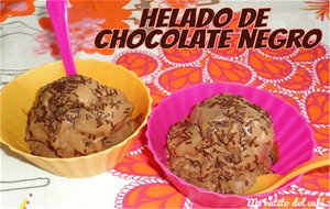 Helado De Chocolate Negro (con Heladera)
