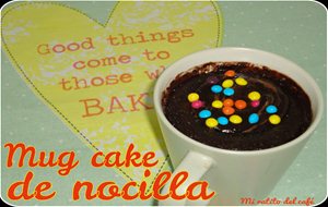 Mug Cake De Nocilla
