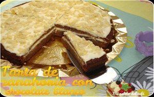 Tarta De Zanahoria Con Chocolate Blanco
