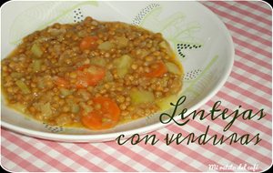 Lentejas Con Verduras
