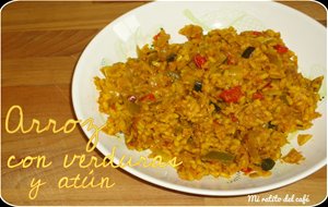 Arroz De Verduras Y Atún
